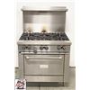 Image 1 : 2020 GARLAND 6 BURNER NATURAL GAS RANGE W/ OVEN