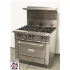 Image 2 : 2020 GARLAND 6 BURNER NATURAL GAS RANGE W/ OVEN