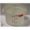 Image 1 : CAMBRO 12QT ROUND DRY INGREDIENT