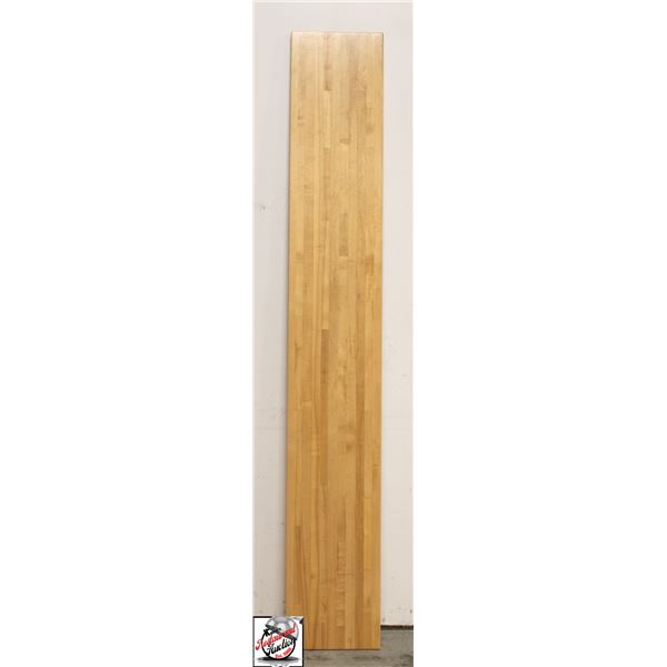118" X 18" X 1 3/4" BUTCHERS BLOCK COUNTER TOP /