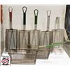 Image 1 : 7 ASSORTED DEEP FRYER BASKETS