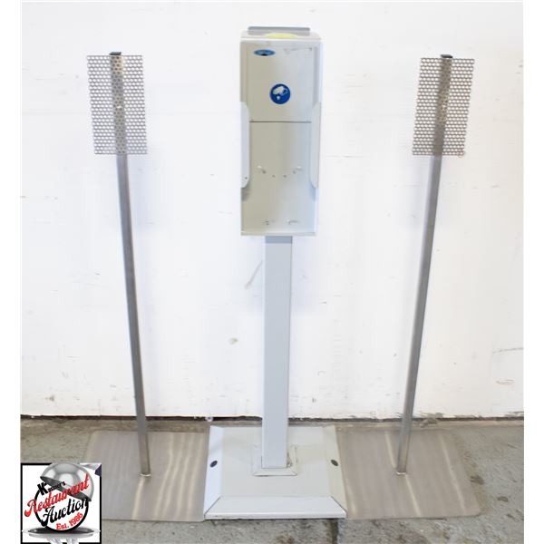 3 ASSORTED POSTS W/ MOUNTING AREAS