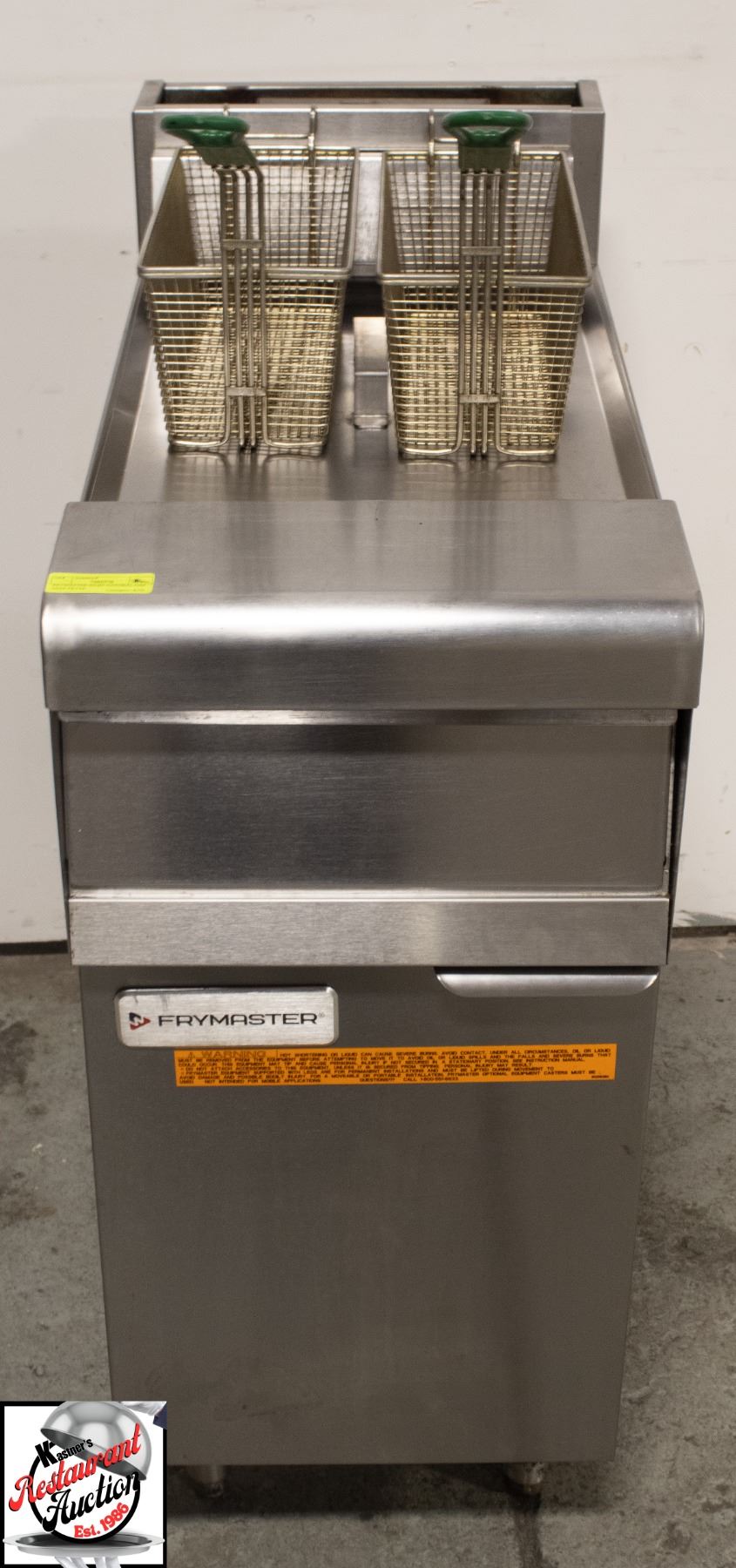 FRYMASTER 40LBS NATURAL GAS DEEP FRYER