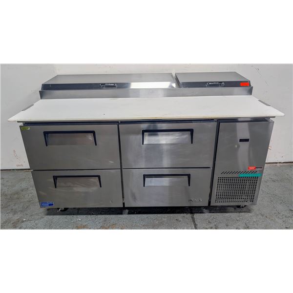 BAILIFF SEIZURE: TURBO AIR 4-DRAWER FLIP TOP PREP