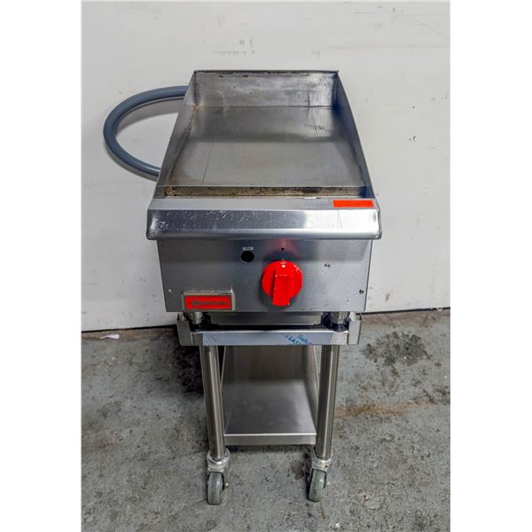 BAILIFF SEIZURE: OMCAN 15" NAT GAS GRIDDLE W/