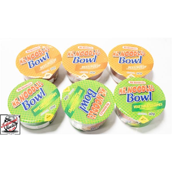 BAILIFF SEIZURE: 6 MR. NOODLES INSTANT NOODLES