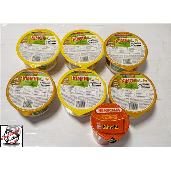 BAILIFF SEIZURE: 7 KIMCHI INSTANT NOODLE PACKS