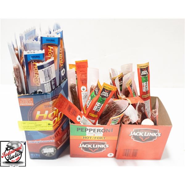 BAILIFF SEIZURE: 3 PARTIAL BOXES OF PEPPERONI