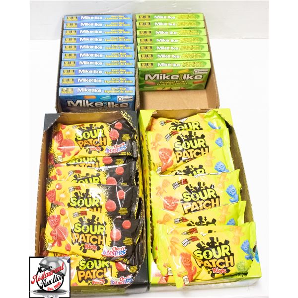 BAILIFF SEIZURE: 4 PARTIAL BOXES OF CANDY