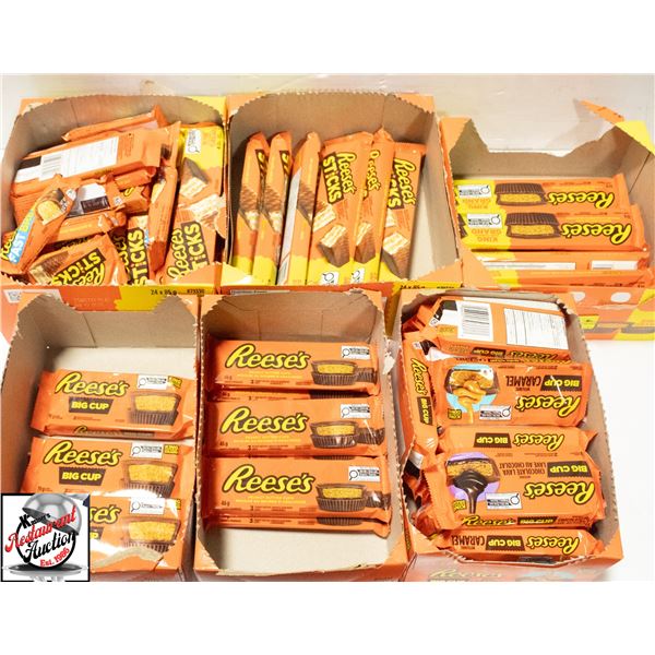 BAILIFF SEIZURE: 6 PARTIAL BOXES OF ASSORTED RESSE