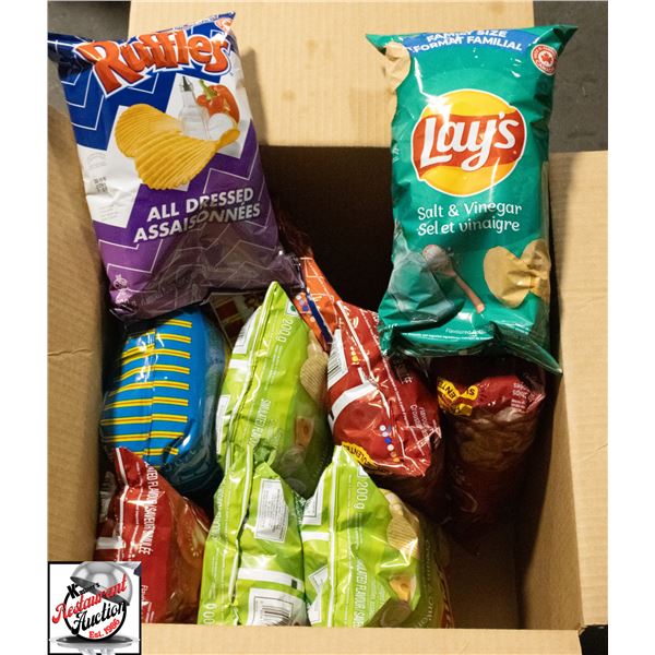 BAILIFF SEIZURE: BOX OF ASSORTED CHIPS