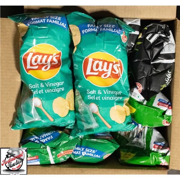 BAILIFF SEIZURE: BOX OF ASSORTED CHIPS