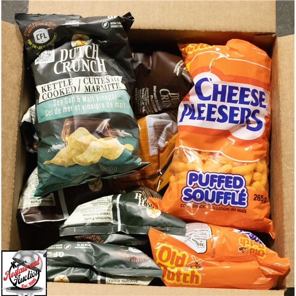 BAILIFF SEIZURE: BOX OF ASSORTED CHIPS