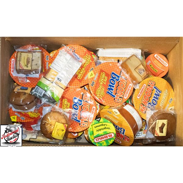 BAILIFF SEIZURE: BOX OF ASSORTED INSTAND NOODLES &