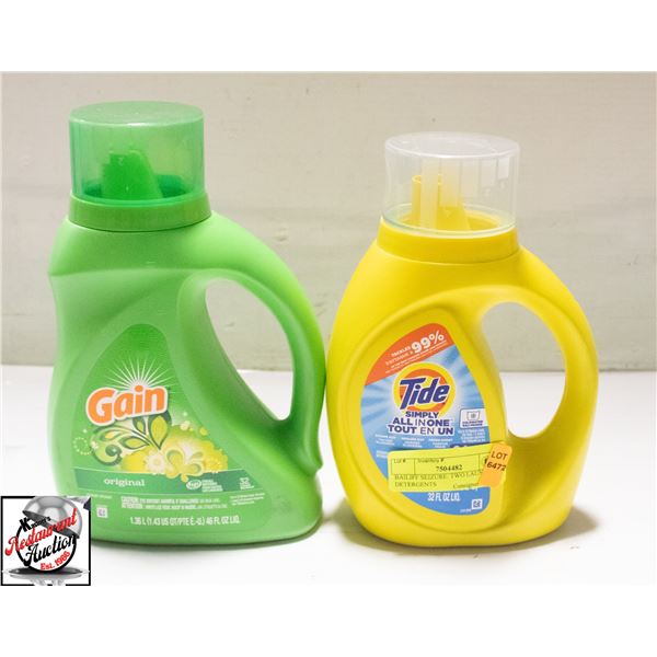 BAILIFF SEIZURE: TWO LAUNDRY DETERGENTS
