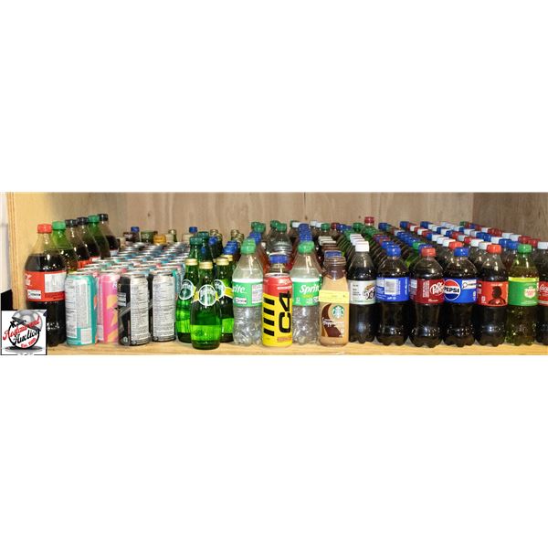 BAILIFF SEIZURE: SHELF OF ASSORTED DRINKS