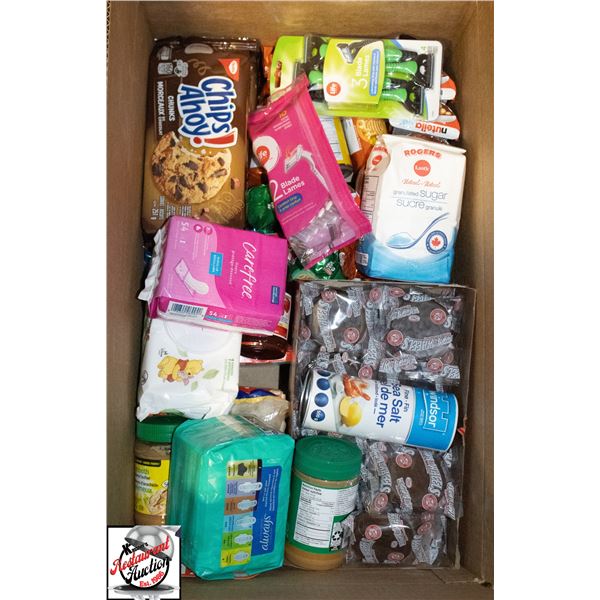 BAILIFF SEIZURE: BOX OF ASSORTED GOODS