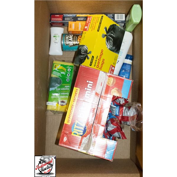 BAILIFF SEIZURE: BOX OF ASSORTED GOODS