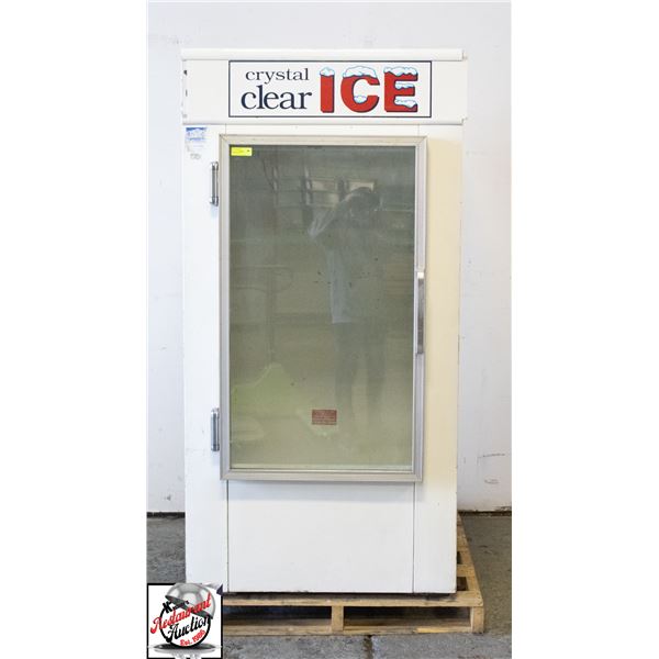 HUSSMAN ARTIC GLACIER ICE MECHANDISER FREEZER