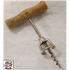 Image 1 : NEW CORKSCREW W/ WOOD HANDLE