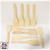 Image 1 : 10 NEW BEACH WOOD TURNERS / SPATULAS