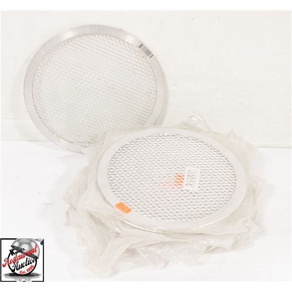 16 NEW 8"  ALUMINUM PIZZA SCREENS