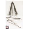 Image 1 : 16 NEW JOHNSON ROSE STAINLESS STEEL TONGS