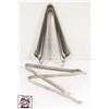 Image 1 : 16 NEW JOHNSON ROSE STAINLESS STEEL TONGS