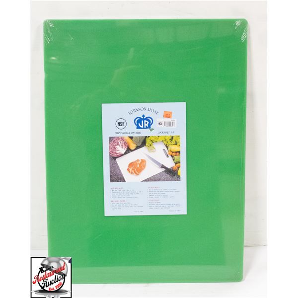 NEW JOHNSON ROSE 18" X 24" X 1/4" GREEN CUTTING