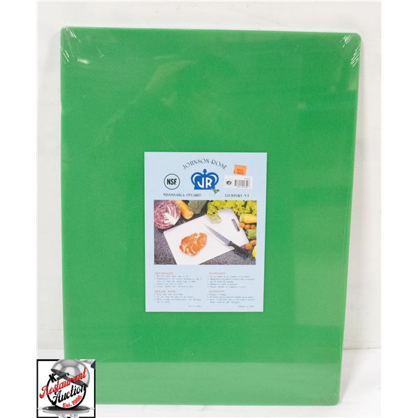 NEW JOHNSON ROSE 18" X 24" X 1/4" GREEN CUTTING