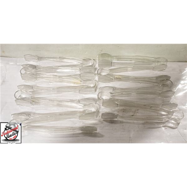 11 NEW 12" FLAT GRIP TONGS