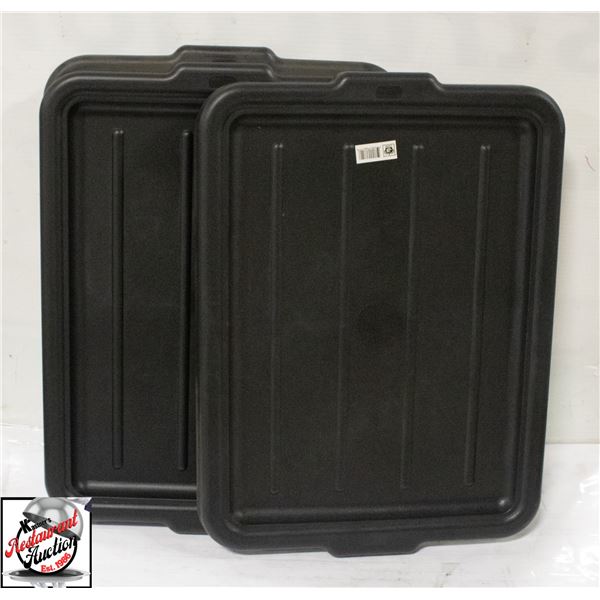 6 NEW BLACK MEAT LUG COVERS