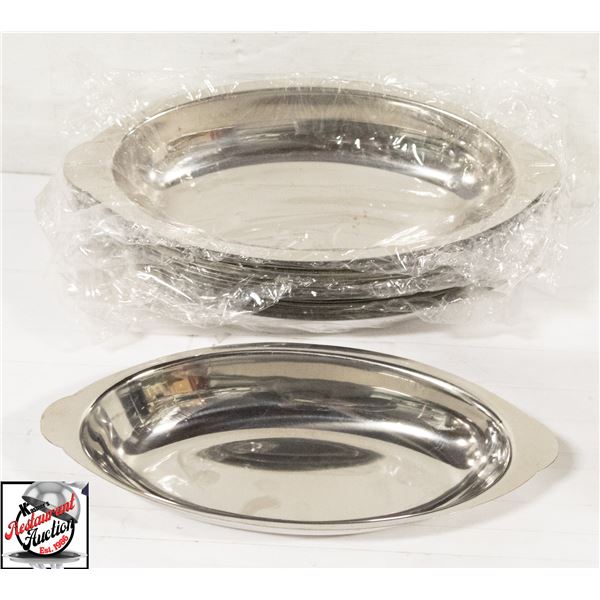 14 NEW JOHNSON ROSE S/S AU GRATIN DISHES