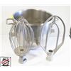 Image 1 : HOBART MIXER BOWL & ATTACHMENTS 30/60 QT