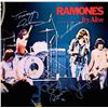 Image 1 : Ramones signed Itâ€™s Alive album
