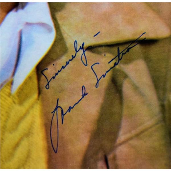 Frank Sinatra signed The Voice album