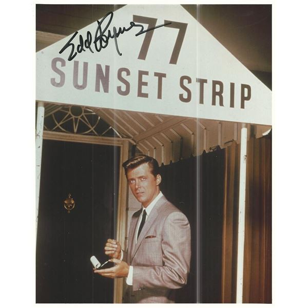 77 Sunset Strip Edd Byrnes signed photo