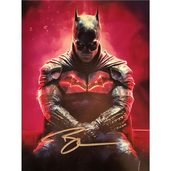 The Batman Robert Pattinson signed photo