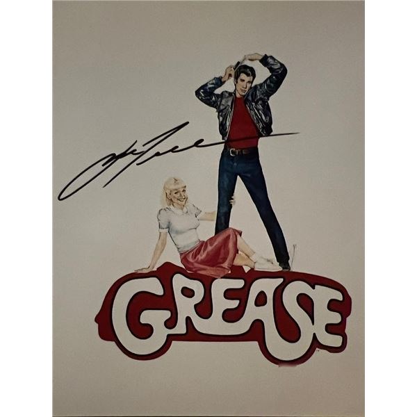 Grease John Travolta signed photo