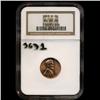 1953D US Lincoln Cent Coin Graded MS65 Red (COI-3631)
