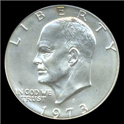 1973S IKE Dollar Graded NGC MS66 Silver (COI-4879)