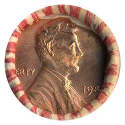 1989 Lincoln Cent RARE Never Opened Original Bank Roll 50 GEMS (COI-5534)