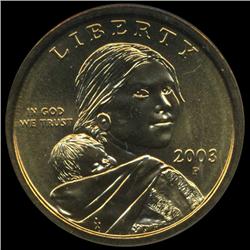2003P Sacagawea GEM $1 Coin PCGS MS67 (COI-6378)