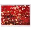 Image 1 : Vincent Van Gogh RED ALMOND BLOSSOMS Estate Signed Limited Edition Giclee