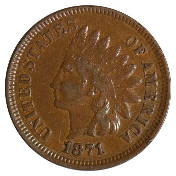 1871 Indian Cent