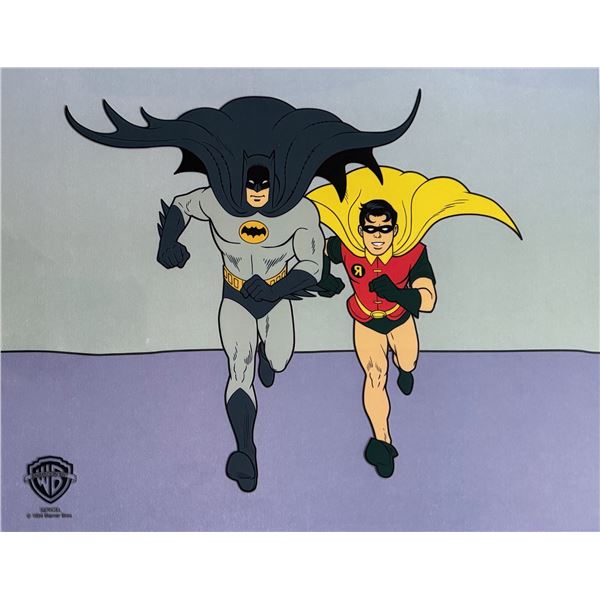Warner Bros BATMAN & ROBIN Sericel Limited Edition Animation Art Cel