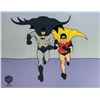 Image 1 : Warner Bros BATMAN & ROBIN Sericel Limited Edition Animation Art Cel