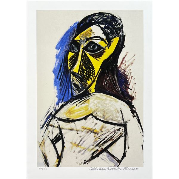 Pablo Picasso PORTRAIT OF A LADY Estate Signed Limited Edition Giclee