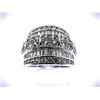 Image 5 : 14 Kt White Gold Plate 5.75 Ctw Lab Simulated Diamond Ring