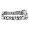 Image 7 : Rolex Ladies Stainless Steel Silver Index Engine Turn Quickset Date Watch